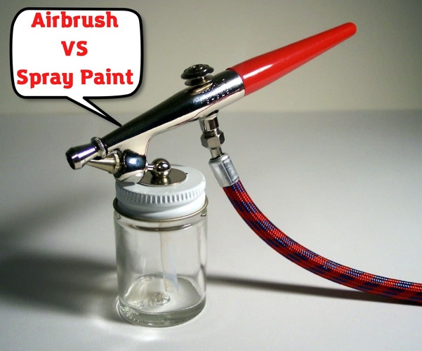 Airbrush VS Spray Paint