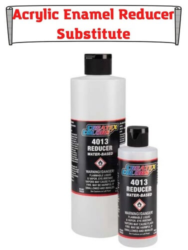 Acrylic Enamel Reducer Substitute. Safe Testing And Proper Application