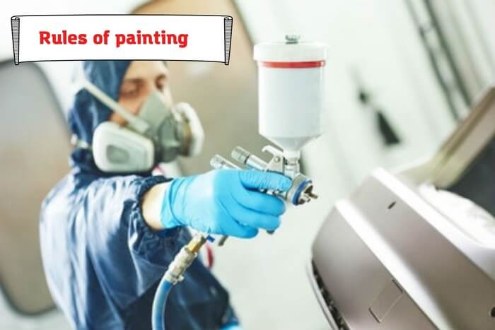 rules of painting