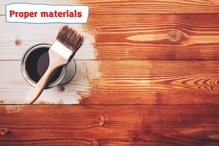 Proper materials for painting over tar