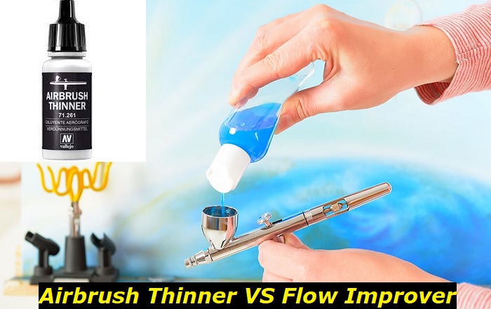 Vallejo airbrush thinner VS flow improver : r/airbrush